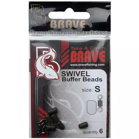 Буфер Brave Swivel Buffer Beads S (6шт/уп), фото 